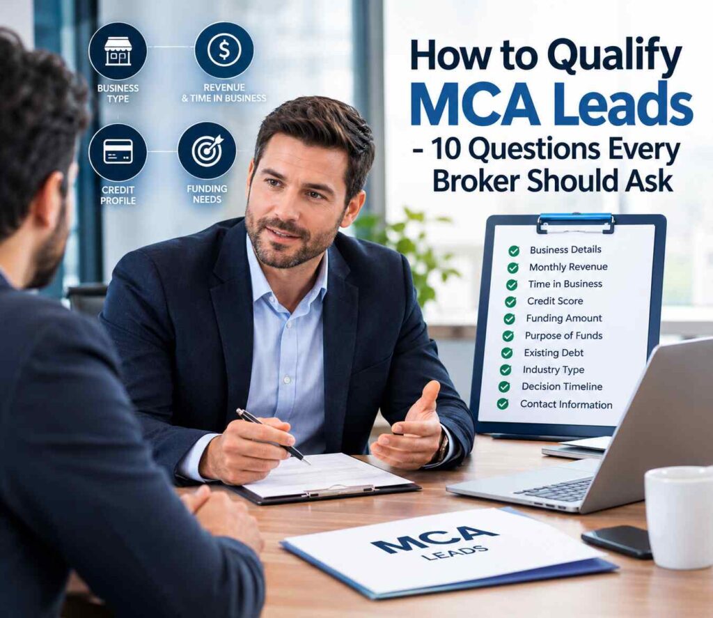 how to qualify MCA leads